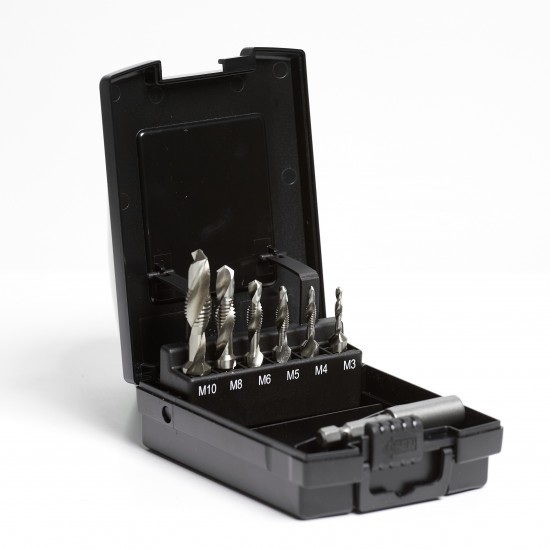 Combi tapbitset - Combi-boor - 7 delig HSS-G M3-M 10