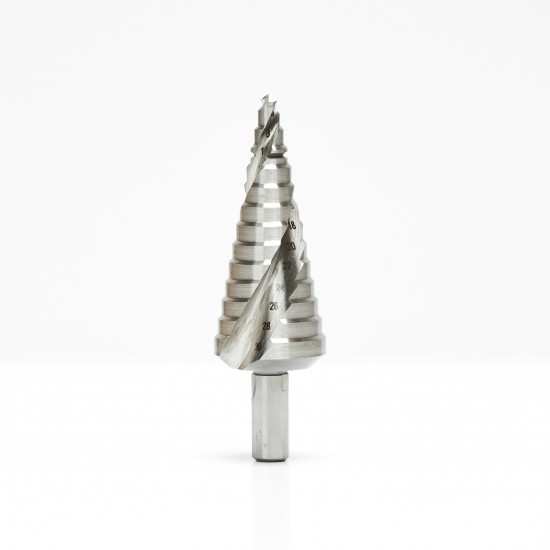 Professionele HSS Trapboor 6-30mm – Spiraalgroef voor Efficiënt Boren Professionele HSS Trapboor 6-30mm – Spiraalgroef voor Efficiënt Boren