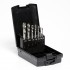 7-delige HSS-E Co5% Machinetappen Set M3-M12 – DIN371/376 – Form C – Met Opbergbox