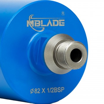 Dozenboor 1/2", nat - Diamant Dozenboor 82mm diamant boor