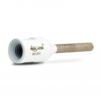 ''Mblade'' diamantfrees 8 mm x 50 mm lang, M14 droogboren 