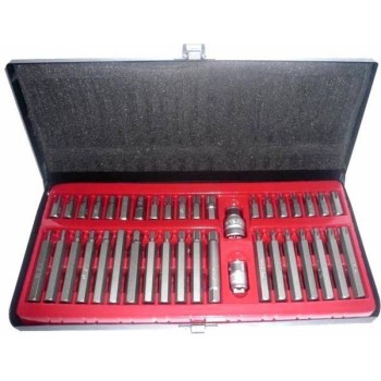 Torx-, Hex- en Inbus Set  40 st