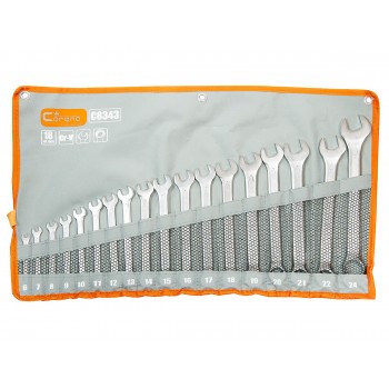 Steekringsleutelset 6 - 24mm 18-Delig in zak ''Richmann''