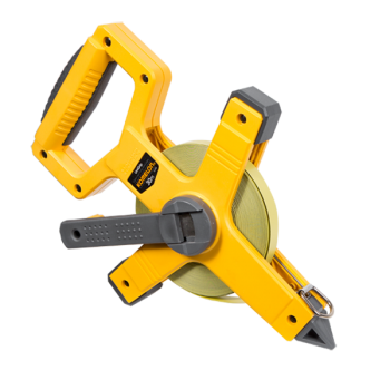 Komelon Unigrip meetband 30m x 13mm staal / nylon Komelon Unigrip meetband 30m x 13mm staal / nylon