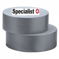Specialist+ Duct-tape 50 mm x 50 meter. Grijs.