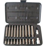 22 St Inbus Bitset  H4-14 / 30 mm H4-14 / 75 mm houder (½ ") ( 3/8")