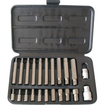 22 St Inbus Bitset  H4-14 / 30 mm H4-14 / 75 mm houder (½ ") ( 3/8")