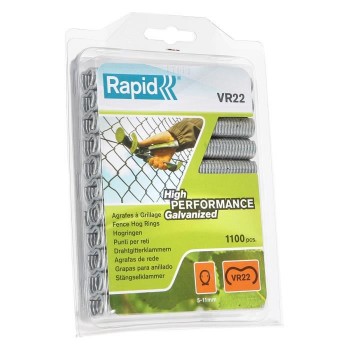 Rapid VR22 Hekwerk Hogringen gegalvaniseerd 1100st Rapid VR22 Hekwerk Hogringen gegalvaniseerd 1100st