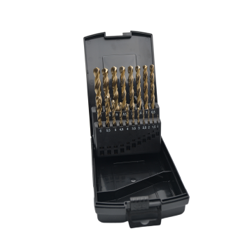 Professionele Metaalboren Set – 19-delig Cobalt (HSS-Co 5%) – Inclusief Opbergkoffer - RVS / staal boren