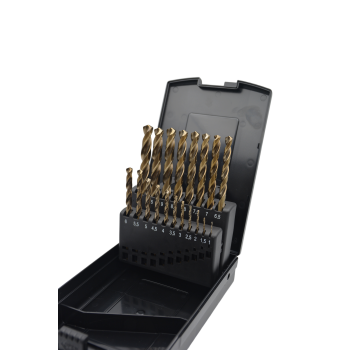 Professionele Metaalboren Set – 19-delig Cobalt (HSS-Co 5%) – Inclusief Opbergkoffer - RVS / staal boren