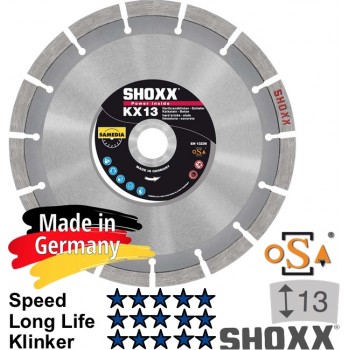 350 x 30/25.4mmn (Beton) (Betonproducten) en meer x Samedia Germany , Diamantzaagblaad SHOXX KX13