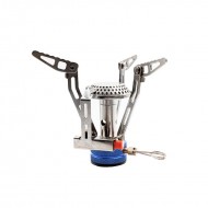 Kampeer gasbrander - op gasfles - gasbus, met elektrische ontsteking (piëzo),aansluting 7/16 - Folding Stove ''Specialist+''