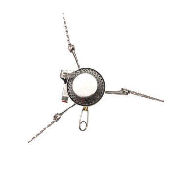 Kampeer gasbrander - op gasfles - gasbus, met elektrische ontsteking (piëzo),aansluting 7/16 - Folding Stove ''Specialist+''